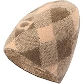 Coach Womens Argyle Knit Beanie