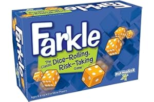 Farkle — Classic Dice-Rolling, Risk-Taking Game — Comes with Dice-Rolling Cup — Family Fun Game Night — Ages 8+