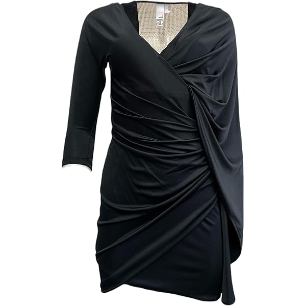 Amazon.com: Veronica Beard Women's Bernadette Solid Black Vegan Leather  Ruched Dress (as1, Numeric, Numeric_2, Regular, Regular, 2) : Clothing,  Shoes & Jewelry