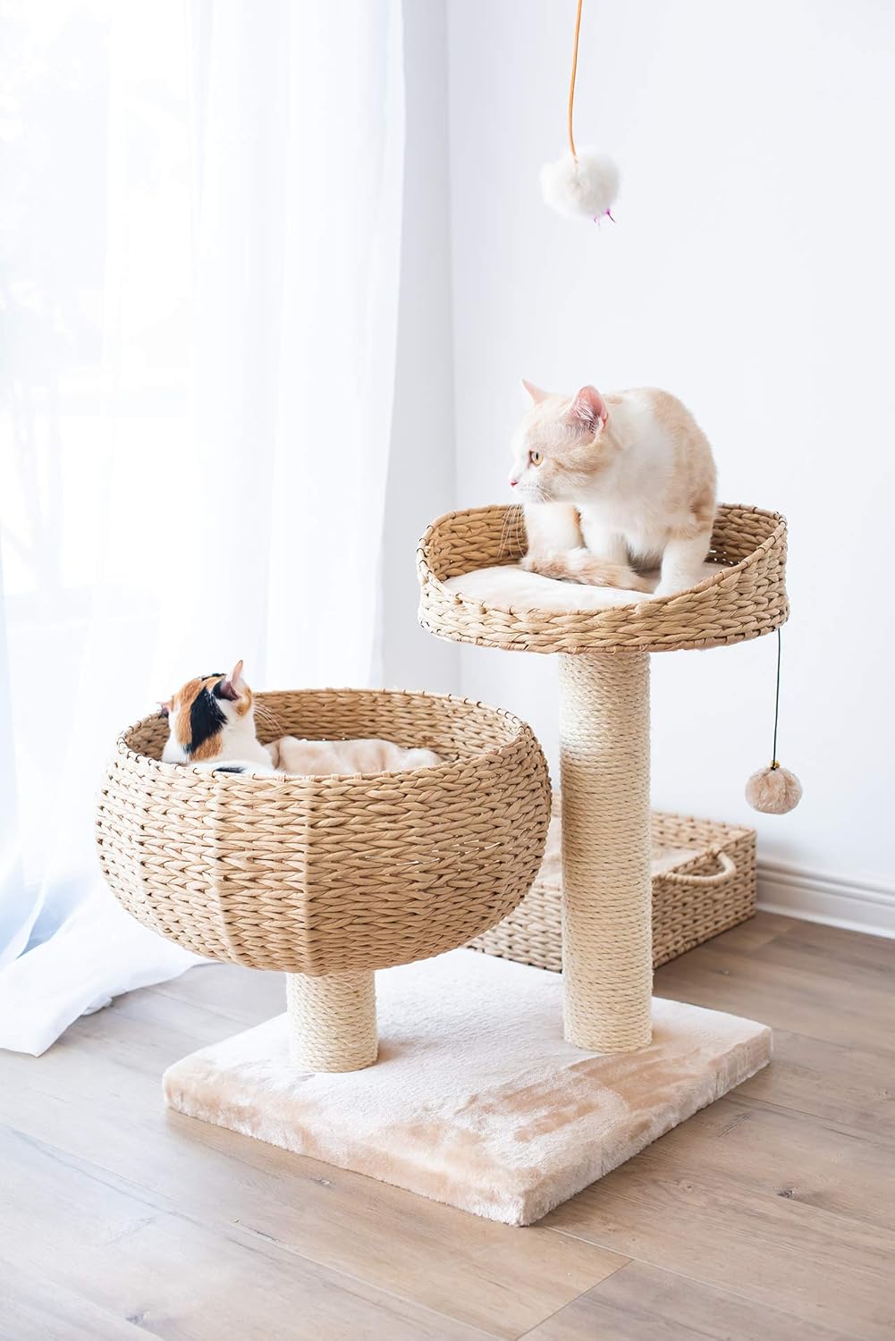 PetPals Cozy Cat Tree : Pet Window Perches : Pet Supplies