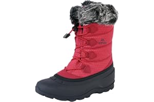 ICEFACE Waterproof Snow Boot Women with Quilted Nylon Fabric and Plush Lining for Ultimate Warmth and Comfort Stylish and Functional Winter Footwear Perfect for Snowy Days and Cold Weather Activitie