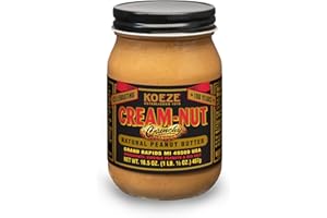KOEZE Cream-Nut Crunchy Natural Peanut Butter