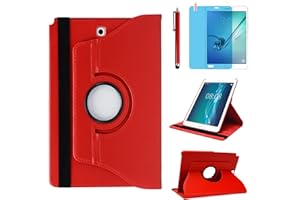 Case for Samsung Galaxy Tab A 9.7 inch (SM-P550 SM-T550 SM-T555) - 360 Degree Rotating Stand Case Smart Protective Cover,with
