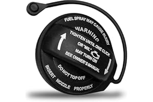 QBOONPT Gas Cap, Fuel Cap 5C0201550T Replacement Compatible with Volkswagen VW Jetta GTI Golf SportWagen Golf Alltrack Tiguan, Audi A4 A5 A8 S4 S5 S8 Q5 RS5 SQ5 allroad（Black)