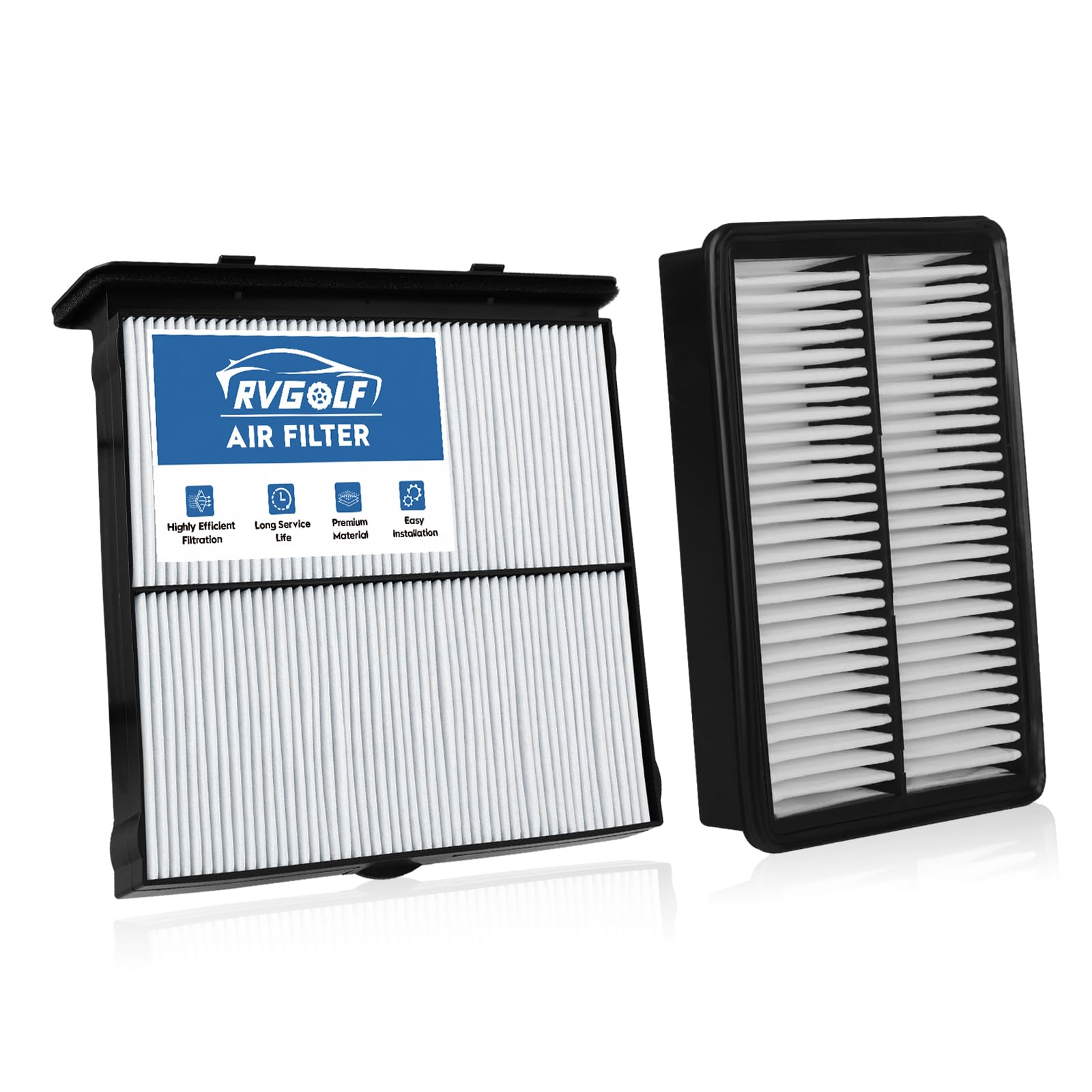 Photo 1 of RVgolf Engine+Cabin Air Filters Fit 2019-2025 2026 Mazda 3, 2019-2025 2026 CX-30, 2023-2025 2026 CX-50 Engine Air Filter Replacement Car Accessories BDTS61J6X PAH9-13-3A0A