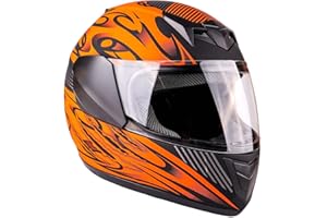 TYPHOON HELMETS Typhoon Youth Full Face Motorcycle Helmet Kids DOT Street