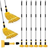 Thyle 6 Pack Stainless Steel Commercial Mop Handle