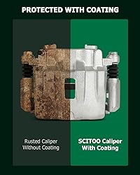 SCITOO Front Left Brake Caliper With Bracket