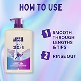 Aussie Oh My Gloss Hydrating Conditioner 1L XXL Pump Vegan Cruelty Free view 8