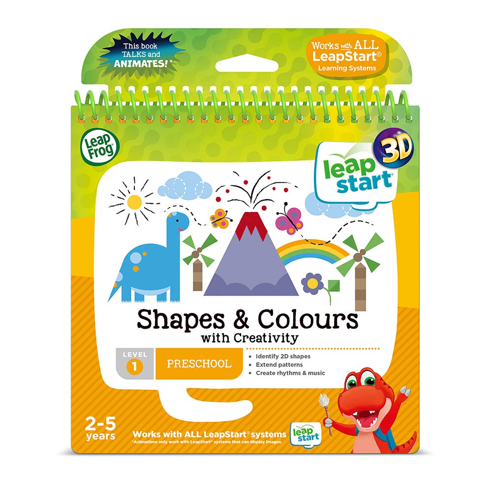 LeapFrog LeapStart Shapes & Colours Activity Book 3D