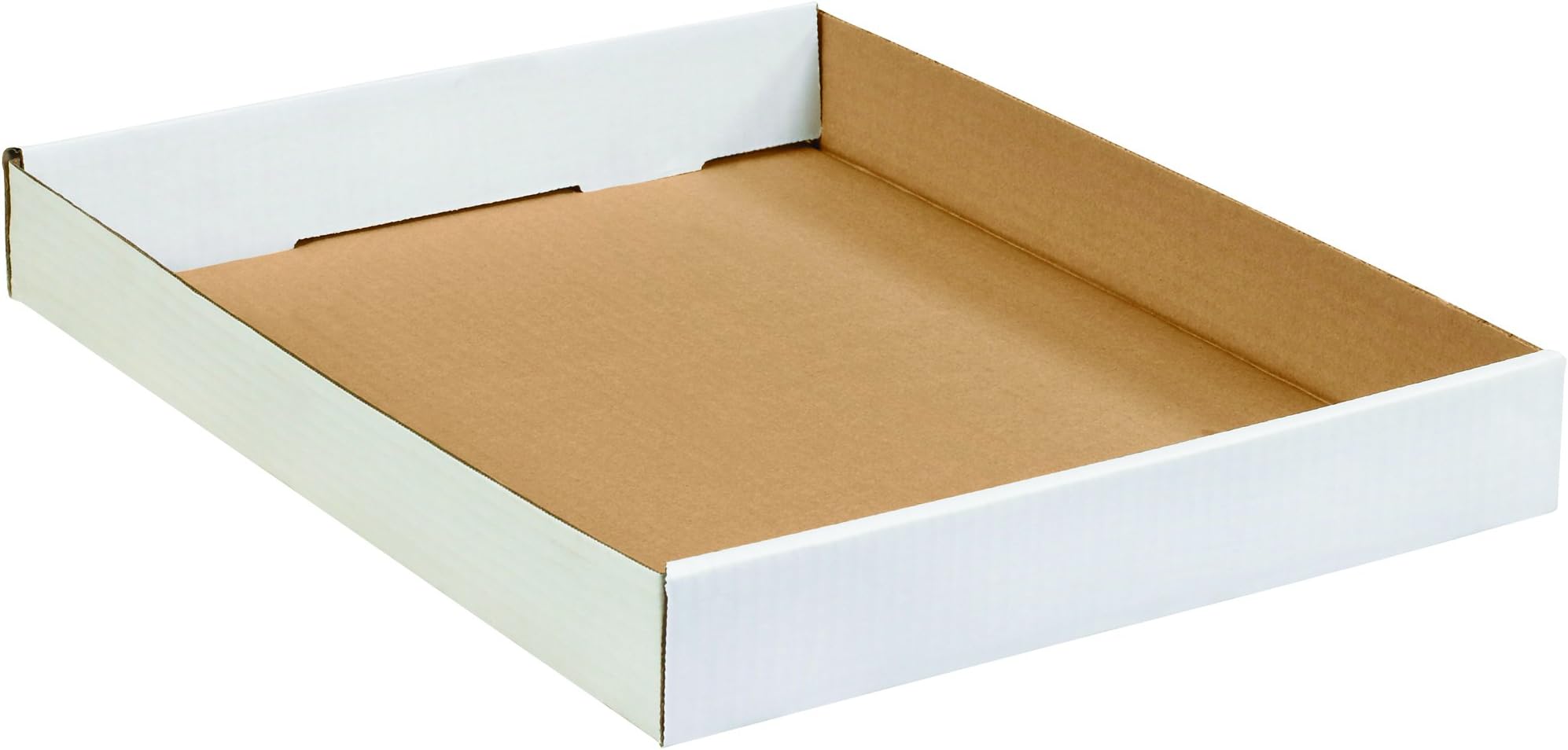 Partners Brand9x6x1 Corrugated Cardboard Boxes, 9"L x 6.5"W x 1.75"H , Pack of 50 | Shipping, Packaging, Moving, Storage Box for Business, Strong Wholesale Bulk Boxes