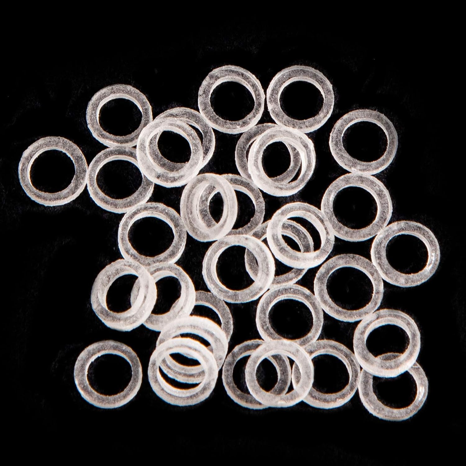 JMU Orthodontic Elastics 3/16 Inch Medium 500 pack Intraoral Elastic Bands Latex Free Dental Rubber Bands Made in USA : Beauty