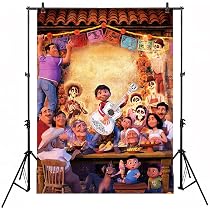 Amazon.com: YouRan Telón de fondo de película de Coco para fiesta ...