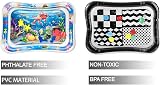 PandaEar 2 Pack Tummy Time Water Mat for Babies Toddlers Inflatable view 2