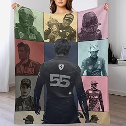ELeweN Collage Carlos Sainz Jr Blanket Ultra Soft