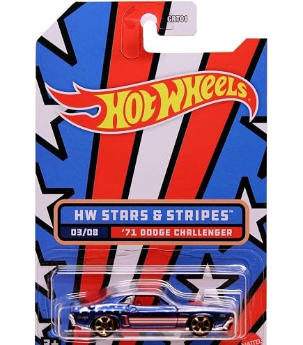 Amazon.com: Hot Wheels 2022 HW Stars and Stripes Complete Set of 8