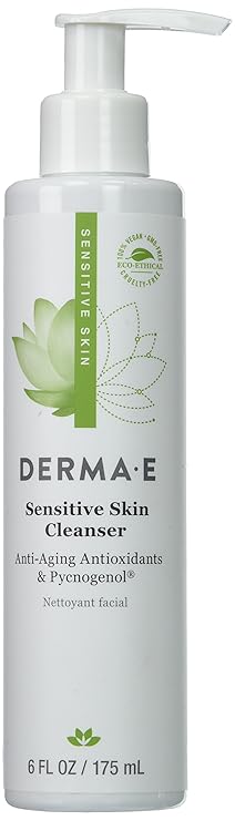derma e sensitive skin cleanser