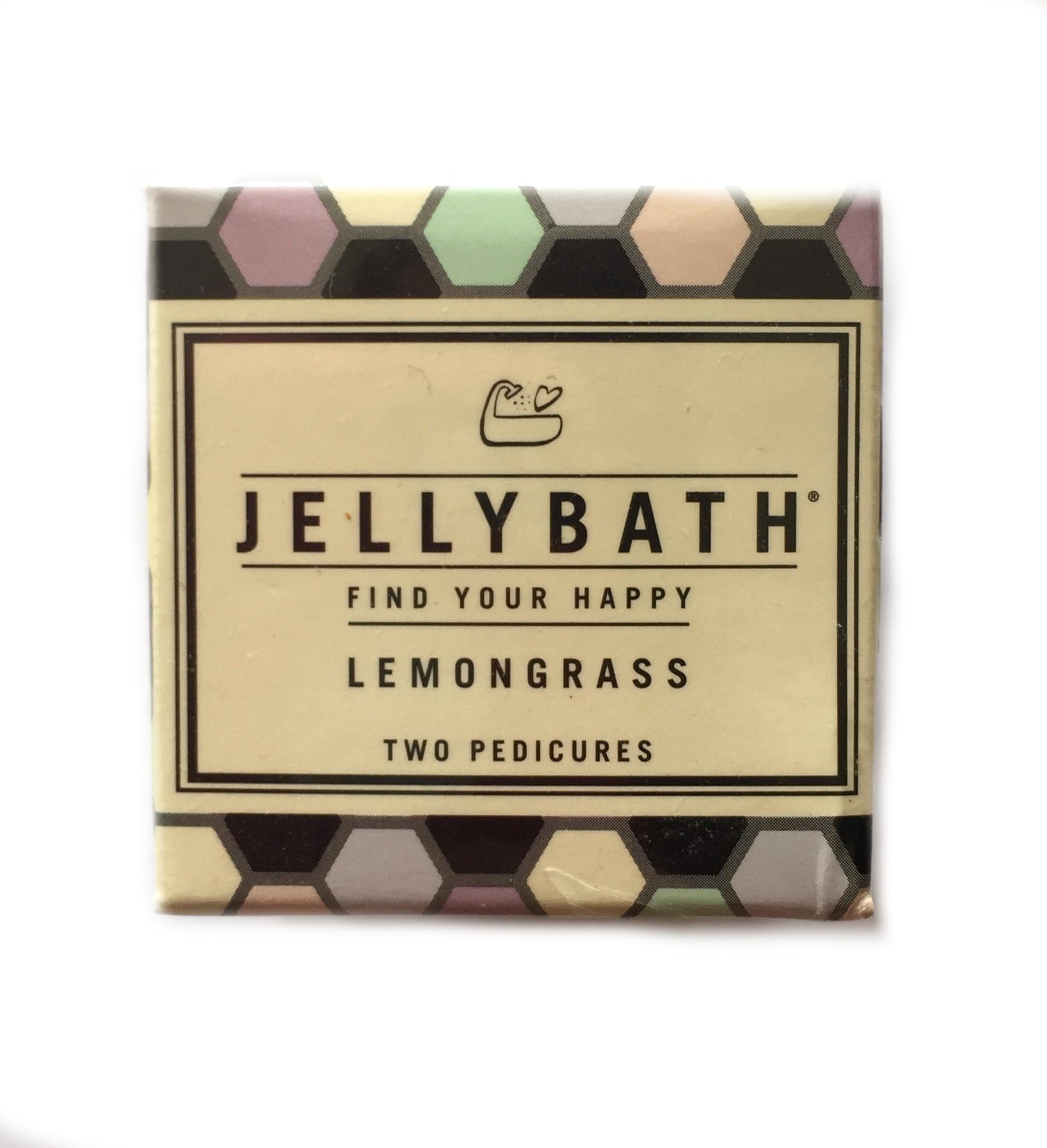 Jellybath Lemongrass Spa Body Soak - .5 Oz (2 Pedicures/Manicures)