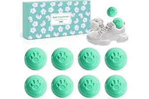 SCENTORINI Shoe Deodorizer Balls, 8 * Pure Cotton Scent Sneaker Deodorizer Balls, Odor Eliminator for Smell Shoes Boots, Long