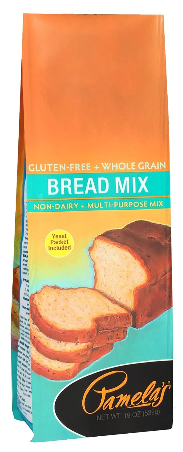Amazon Pamela s Products Gluten Free Bread Mix 19 Ounce Packages Pack of 6 Grocery & Gourmet Food