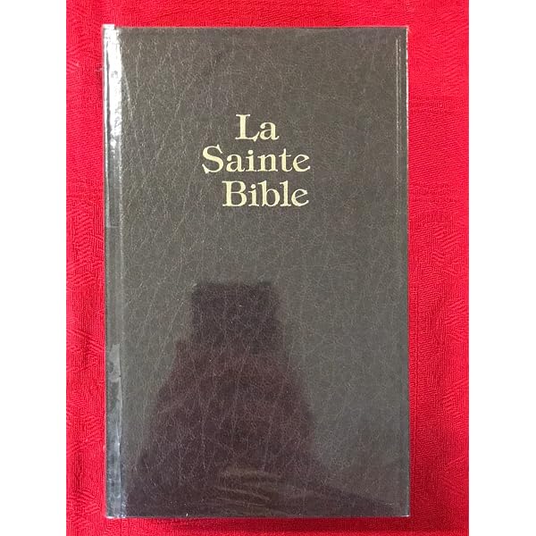 Amazon.com: La sainte bible.: Louis Segond: Books