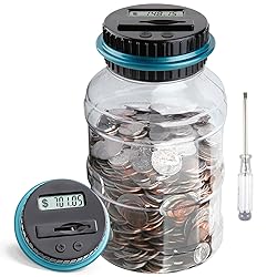 Large Piggy Bank for Boys Adults, Vcertcpl Digital