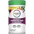 Rainbow Light Prenatal One High Potency Daily Multivitamin with Folate, Ginger and Probiotics; Supports Mom and Baby from Conception to Nursing; Vegan, 150 Tablets,* Pack May Vary
