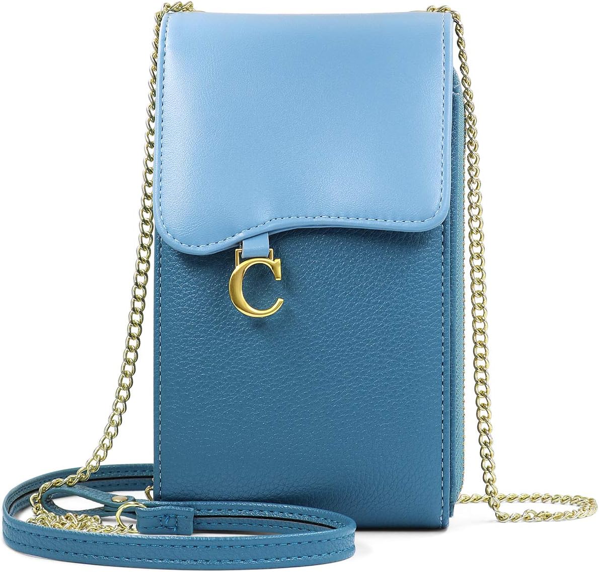 HNOOM Sac Téléphone Portable Femme Portefeuille RFID Blocage Sacs