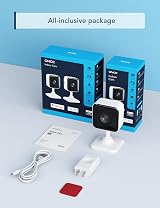 GNCC C2 Indoor Security Camera 2K Motion Sound 2 Way Audio SD Cloud view 7