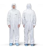 Trimaco SuperTuff Polypropylene Coverall, X-Large, White - Paint 