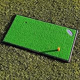 FORB Launch Pad Golf Practice Mat (Fairway) (24in x 12in) - Mini Fairway Mat Guaranteed To Get Your Golf Game Up To Par [Net World Sports] (Fairway)