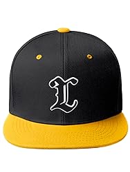 Daxton Classic Snapback Old English A to Z Numbers