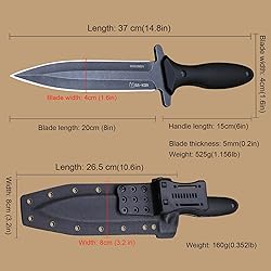 BA-KOR 5MM Full Tang Survival Knife
