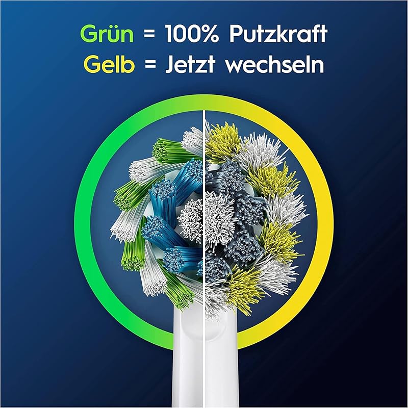Aufsteckbürsten PRO CrossAction, Weiß, 12 Stück