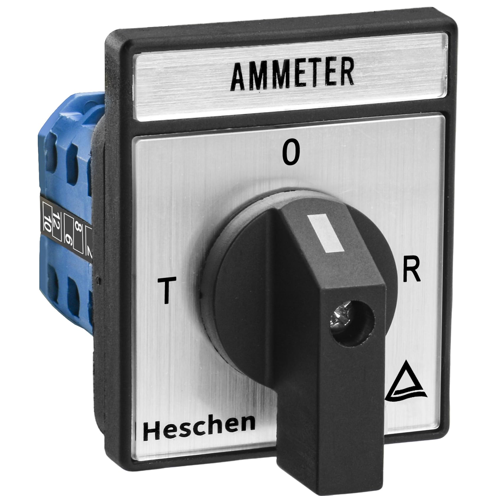 Heschen Universal Rotary Cam Selector Changeover Switch SZW26-20/LH3.3 660V 20A 4 Position 3 Phase 12 Terminals