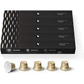 Nespresso Original, Vaniglia, Medium Roast, 50-Count Espresso Pods | Medium-Roast Coffee Capsules, Sweet vanilla and smooth cereal notes
