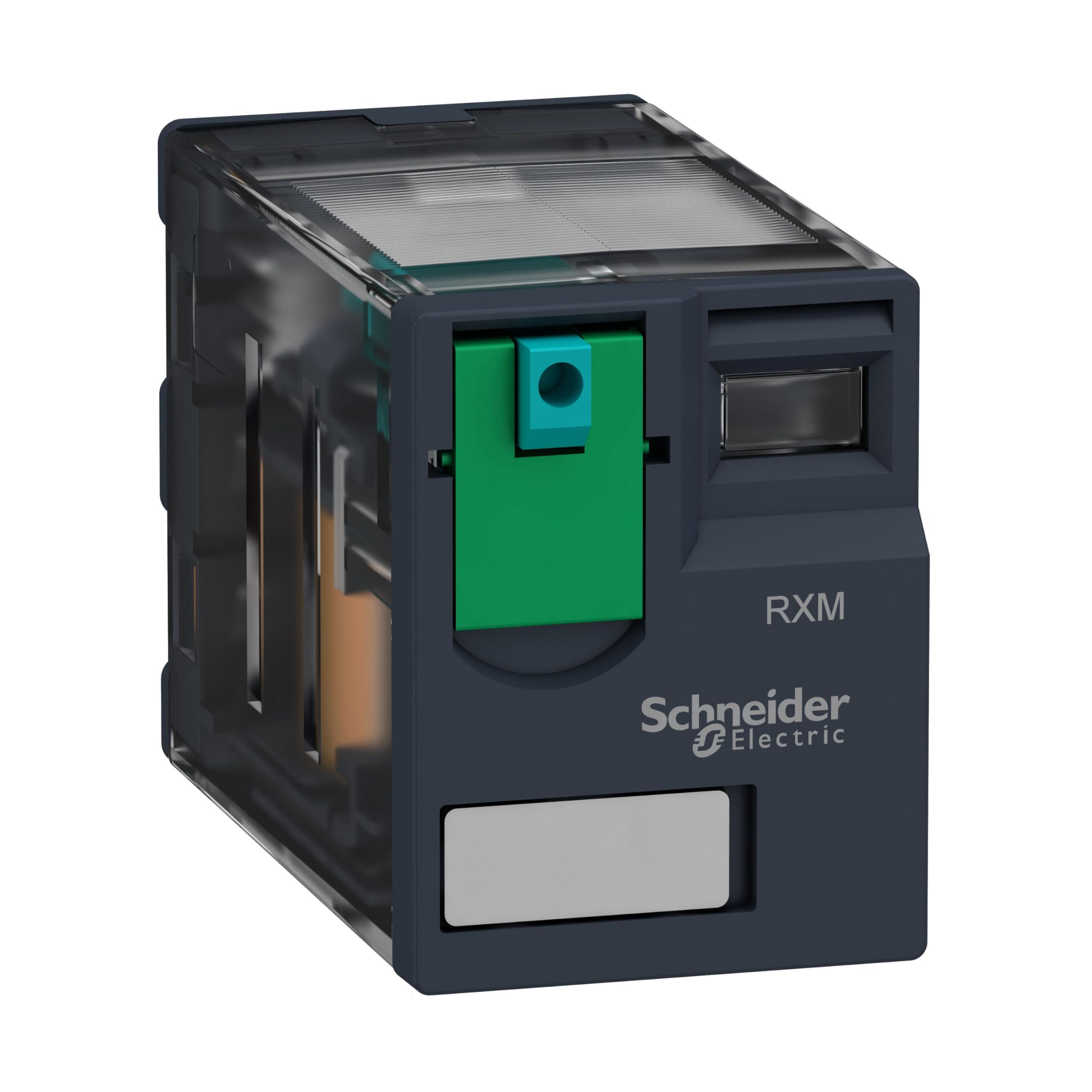 Schneider Electric RXM2AB1E7 Mini Relay 2CO 48VAC, Miniature Plug-In Relay - Zelio Rxm 2 C/O 48 V Ac 12 A