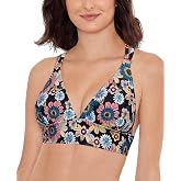 Salt + Cove Juniors in Full Bloom Strappy Bikini Top
