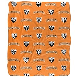 Mercer University Blanket, 50"x60" Logo Pattern