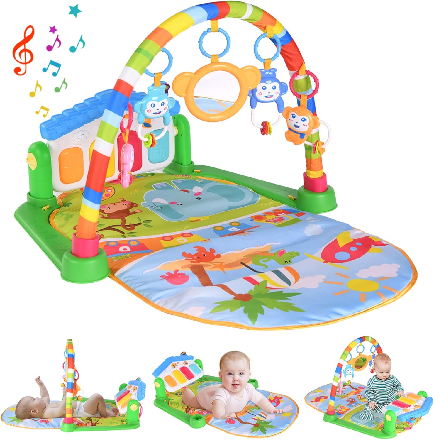baby play gym mat