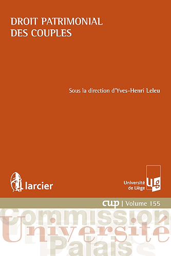 Download Droit patrimonial des couples (Commission Université-Palais (CUP) t. 155) PDF