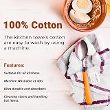 Sunshine Comforts Terry Tea Towel Pack of 10 - 40x70 cm Kitchen Cloths view 6