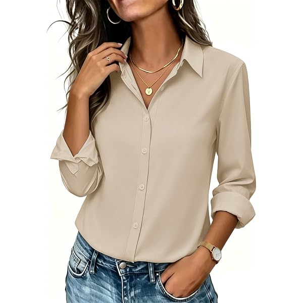 Amazon.com: LOMON Women's Sleeveless Button Down Shirt Collared Pleated  Front Work Blouses Business Dressy Casual Tank Tops : Clothing, Shoes &  Jewelry