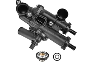 SZLYYDS 68003582AB Thermostat Housing Assembly Compatible with 2008-2014 Dodge, 2009-2017Jeep, 2011-2014 Chrysler, 68003582AB 902-319 Automotive Replacement Engine Thermostat Housings