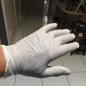 Amazon.com: Disposable Latex Gloves, Powder Free Size