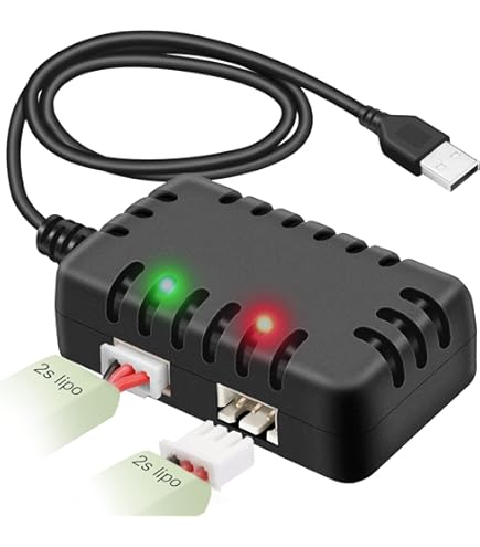 Amazon.com: Crazepony 400mAh 2S 7.4V 30C LiPo Battery Pack