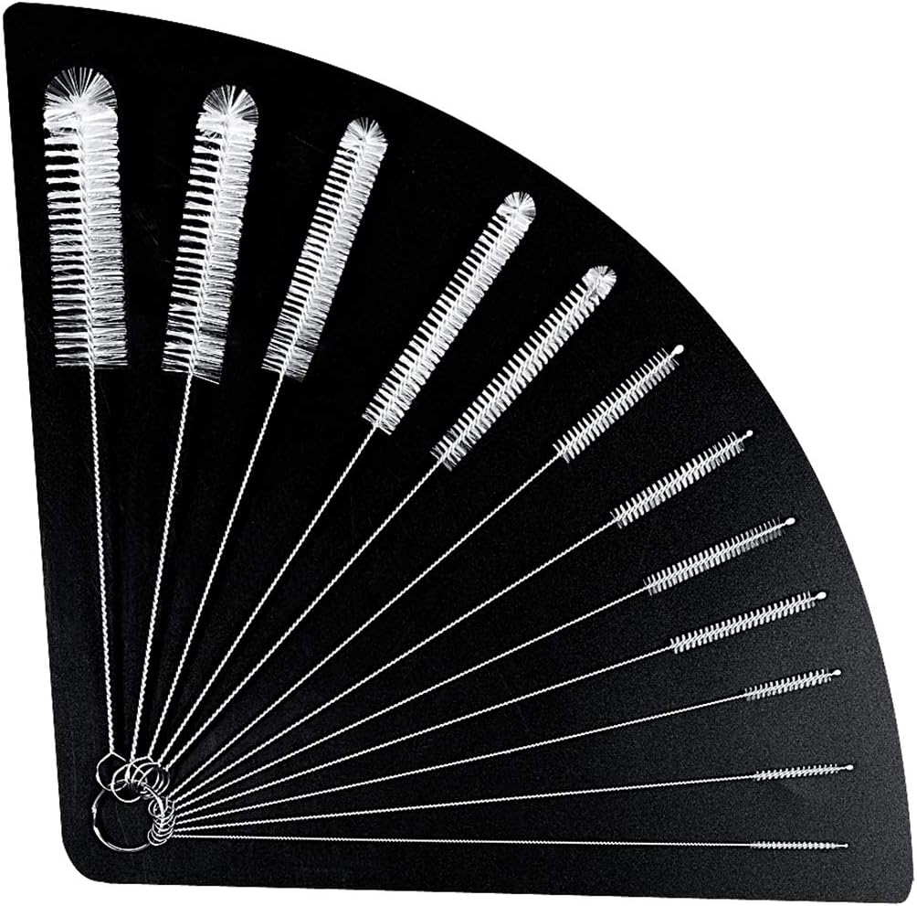 Kiemeu Small Pipe Cleaning Brushes for Small Spaces,Small Brush for
