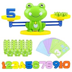 lonfypeng Frog Balance Counting Toys, Cool Math