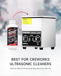 CREWORKS Ultrasonic Cleaner Solution for