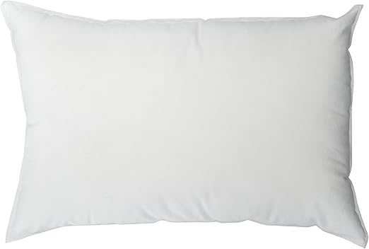 Amazon Com Pillowflex Synthetic Down Pillow Form Insert 12 By 18